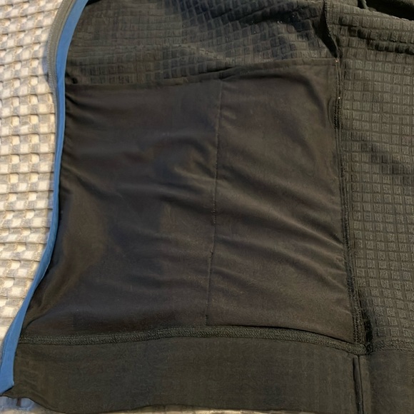 Vortex Black Hoodie with Blue Accents - Picture 7 of 9